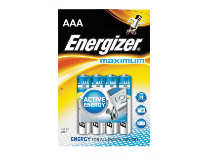 ENERGIZER MAXIMUM AAA 4KS
