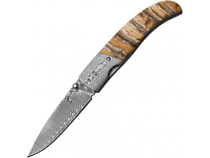 Browning Damascus Linerlock Mammoth