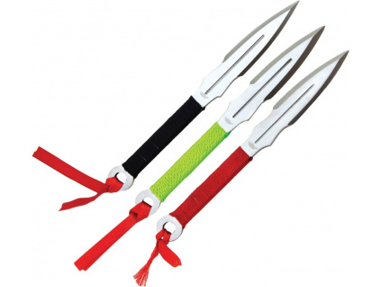 Vrhacie nože UZI THREE PIECE THROWING KNIFE SET UZKTRW005