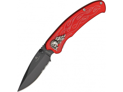 United Cutlery Nova Skull A/O Linerlock Red