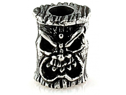 Ona Tiki Bead Pewter