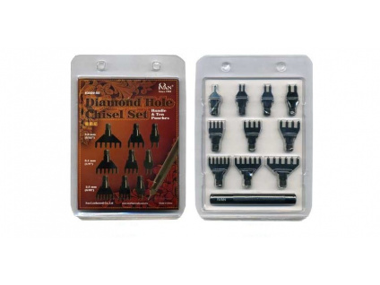 Diamond Hole Chisel set
