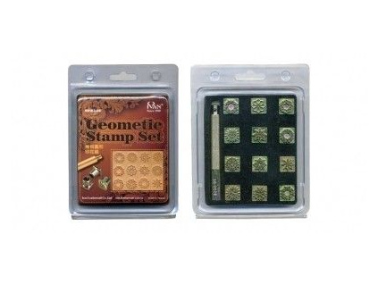 3D Stamp Set - Small Geometric Stars