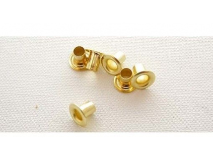 Kydex Brass 6x4,5mm / 10 pcs
