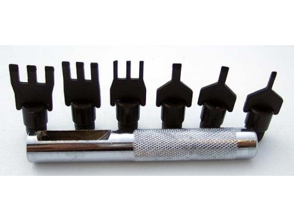Thonging chisel set