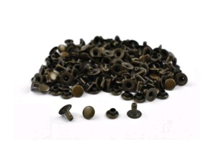Single Cap Rivet ⌀7-L7mm Antique / 100pcs
