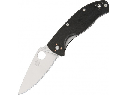 Spyderco Tenacious Black Serrated