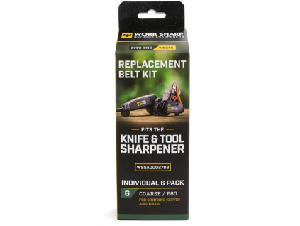 Brúsne pásy Work Sharp Individual 6 Pack Coarse P80 WSSA0002703