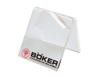 Stojan na nože Böker Manufaktur Acryl Einzeldisplay