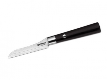 Böker Manufaktur Solingen Damast Black Gemüsemesser