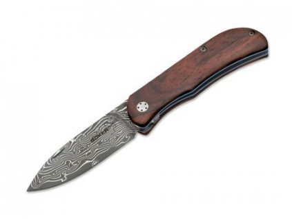 Damaškový nôž Böker Plus Exskelibur II Cocobolo Damast
