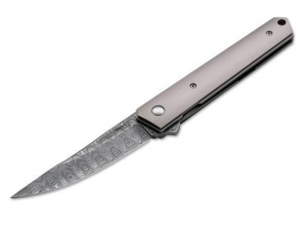 Damaškový nôž Böker Plus Kwaiken Flipper Damast