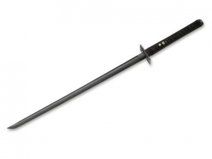 Katana Magnum Black Ninja Sword Damast