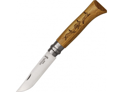 EOL Opinel No8 Animalia motív zajac 254278