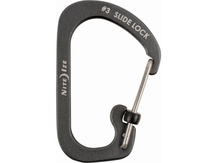 Nite Ize Carabiner SlideLock No3 Coal
