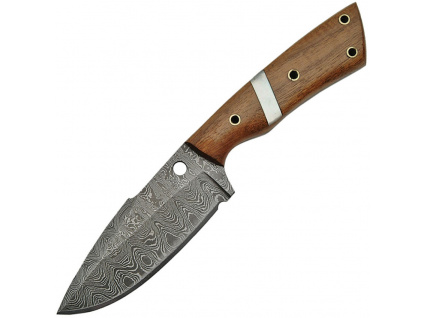 Damaškový nôž Damascus Walnut Fixed Blade DM1126