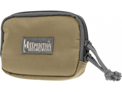 Puzdro Maxpedition Hook & Loop Zipper Pocket khaki/foliage MX3526KF