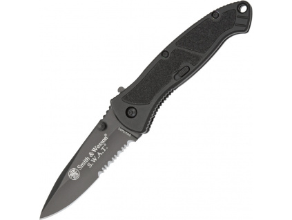 Smith & Wesson zatvárací nôž Black SWAT A/O SWATMBS