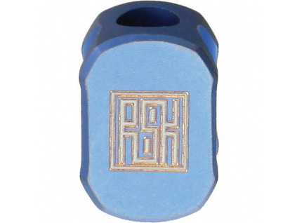 Titánové korále Real Steel TITANIUM Lanyard Bead Hexagon Blue