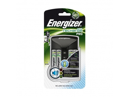 Nabíjačka ENERGIZER ACCU Recharge PRO + 4xAA 2000 mAh