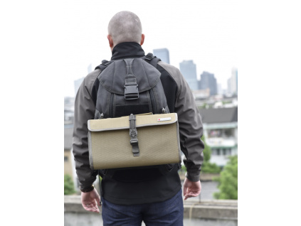 Taška pre zatváracie nože Real Steel Pilgrim 22 Khaki Grey