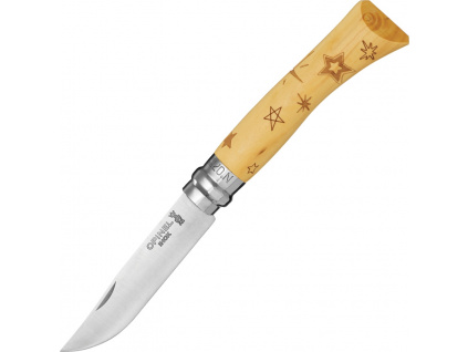 Zatvárací nôž Opinel No7 Hviezdy