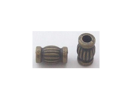 Kovová korála Metal Bead /Antique Brass 8 pcs