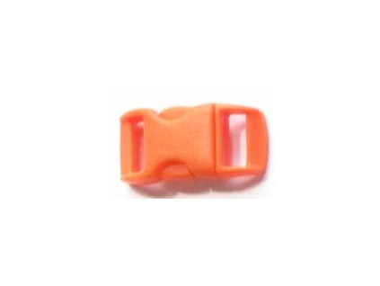 Spona trojzubec (10mm) - farba oranžová