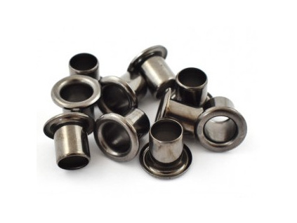 Nity 1/4 Eyelet Gunmetal 8,2x6,3 mm /10 pcs