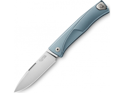 Zatvácí nôž Lionsteel Thrill Titanium  Blue Titanium  TL BL