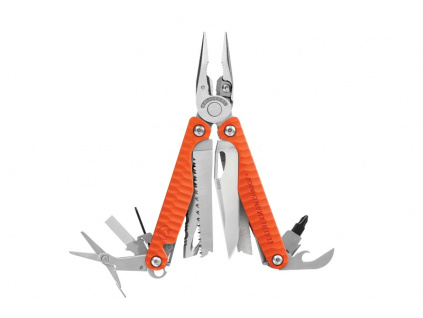 Náraďový nôž LEATHERMAN CHARGE® PLUS G10 ORANGE LTG 832782
