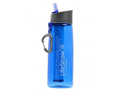 Fľaša na vodu s filtrom LIFESTRAW GO2 STAGE modrá