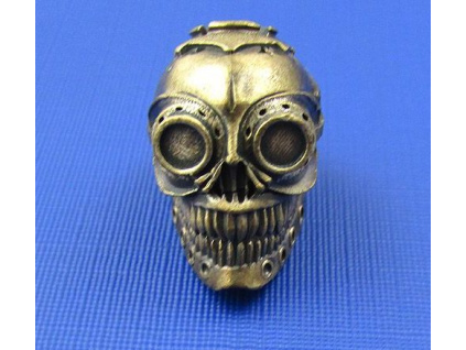 Ozdobná lebka Bead Steampunk