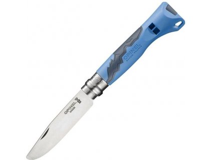 Zatvárací detský nôž Opinel No7 junior blue