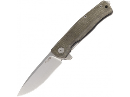 Zatvárací nôž Lionsteel Myto Green canvas MT01 CVG