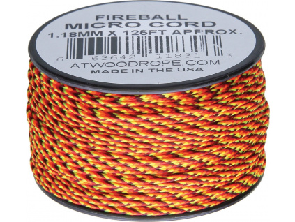 Šnúra Micro Cord Atwood Rope MFG Fireball RG1262