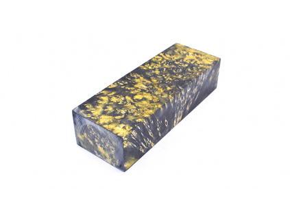 Stabilizovaný javor Stabilized Maple Burl - Bumblebee