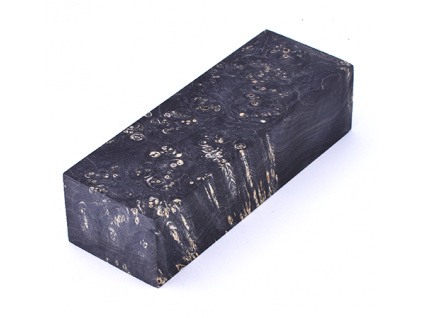 Stabilizovaný javor Stabilized Maple Burl Midnight 6900