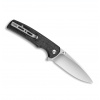 SENCUT Sachse Button Lock Black Micarta S21007-1