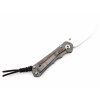 Chris Reeve Small Inkosi Micarta Canvas Natural MagnaCut