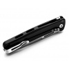 Lionsteel Skinny Aluminium Black MagnaCut Stone Washed SK01A BS