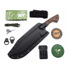 survival knife Puzon Wilderness Bowie Apocalypse Micarta