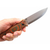 bushcraftový nôž WTG Forester Satin Scandi ODG & ORG G10