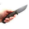 lovecký nôž Work Tuff Gear Timberwolf Retro Washed Black & Brown G10