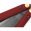 motýlik Benchmade Necron Ruby Red G10 Balisong 99BK-1