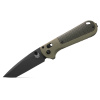 Benchmade Redoubt Tanto Ranger and Forest Green Grivory 431BK-1