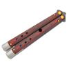 Benchmade Necron Gold Class Latchless Balisong Butterfly Weehawk Damasteel 99-241