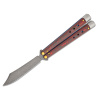 Benchmade Necron Gold Class Latchless Balisong Butterfly Weehawk Damasteel 99-241
