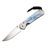Chris Reeve Small Sebenza 31 Unique Graphic Drop Point MagnaCut