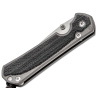 Chris Reeve Small Sebenza 31 Inlay Black Micarta MagnaCut